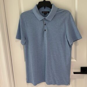 Michael Kors blue shirt size M